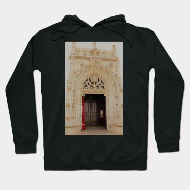 Intricately-detailed Church Door Hoodie by TomikoKH19